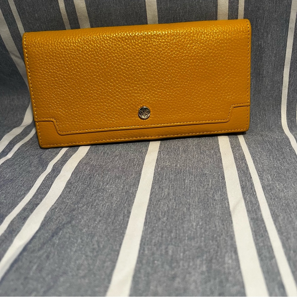 Elegant Mustard Women's Wallet